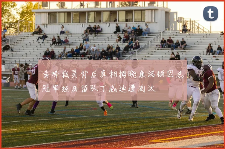 黄蜂裁员背后真相揭晓康诺顿因总冠军经历留队丁威迪遭淘汰